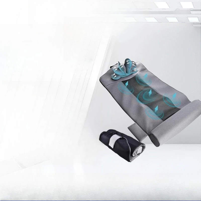 Intelligent multi-functional heating massage mattress, full body massage artifact, moving combination massage lying pad