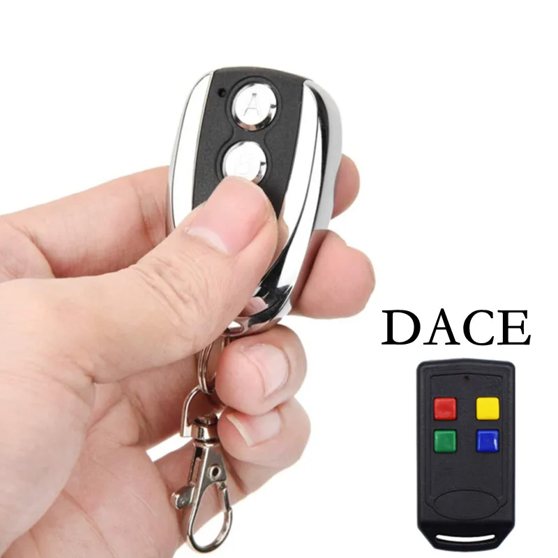 Brand new 100% suitable for DACE remote garage door command door opener 433mhz fixed code RF transmitter