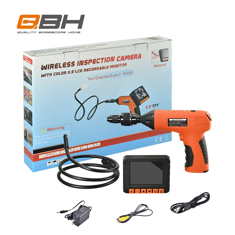 

AV7811 360 Degree Rotation Structure Borescope With Side View Camera