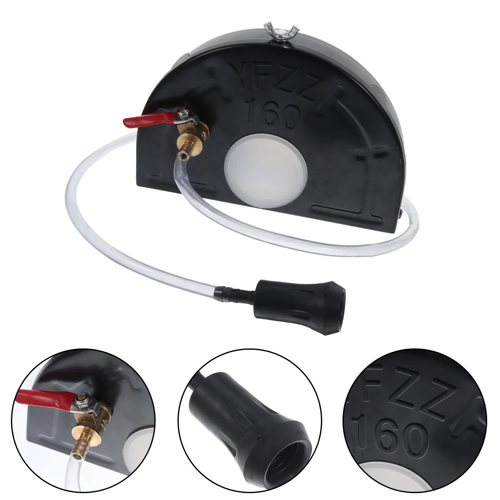 

Angle Grinder Protective Cover 160-243Mm Heavy Duty Metal Disc Guard For Wood Mdf Laminate Cutting Lightweight Portable Easy