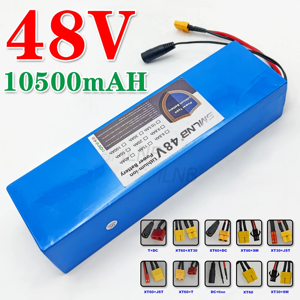 

48V Battery 10500mAh 18650 13S2P battery pack Electric Vehicle Electric Motorcycle DIY Battery with BMS