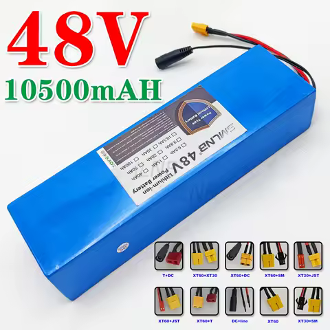 48V Battery 10500mAh 18650 13S2P battery pack Electric Vehicle Electric Motorcycle DIY Battery with BMS