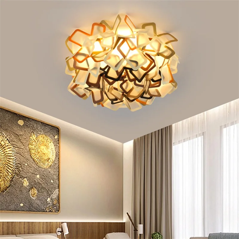 TYLA Nordic Dimmer Pendant Lamp Creative Design Remote Control Romantic Decorative Chandelier LED Living Room Lighting