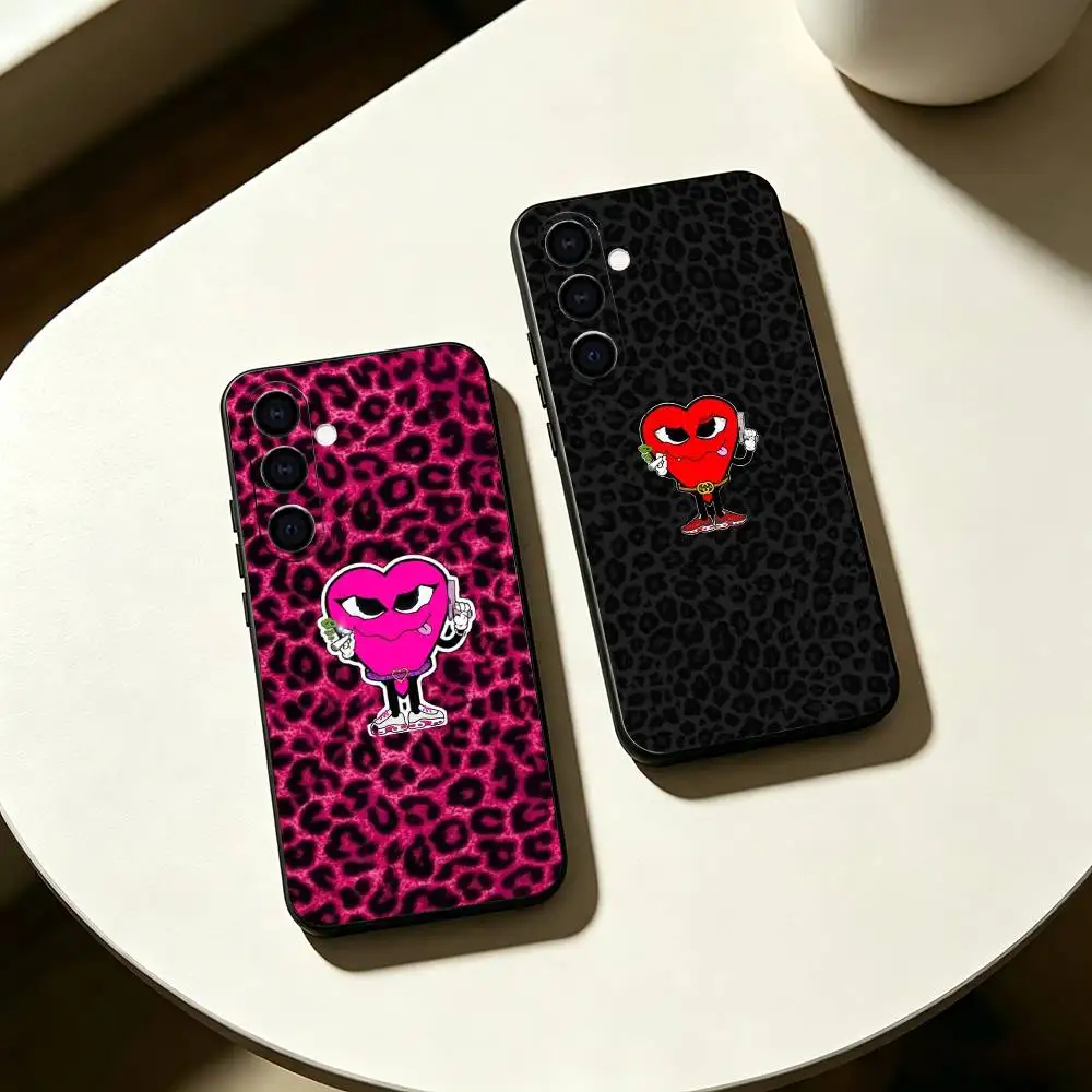 L-La Mafia Del Amor L-Love Mafia Phone Case For Samsung Galaxy A73,A72,A71,A70,A53,A52,A51,Soft Silicone Black Cover