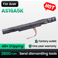 Keyuan Oyomba AS16A5K AS16A7K AS16A8K Laptop E15 E5-475 Battery For Acer Aspire E5-475G E5-476 E5-476G E5-523 E5-523G E5-553