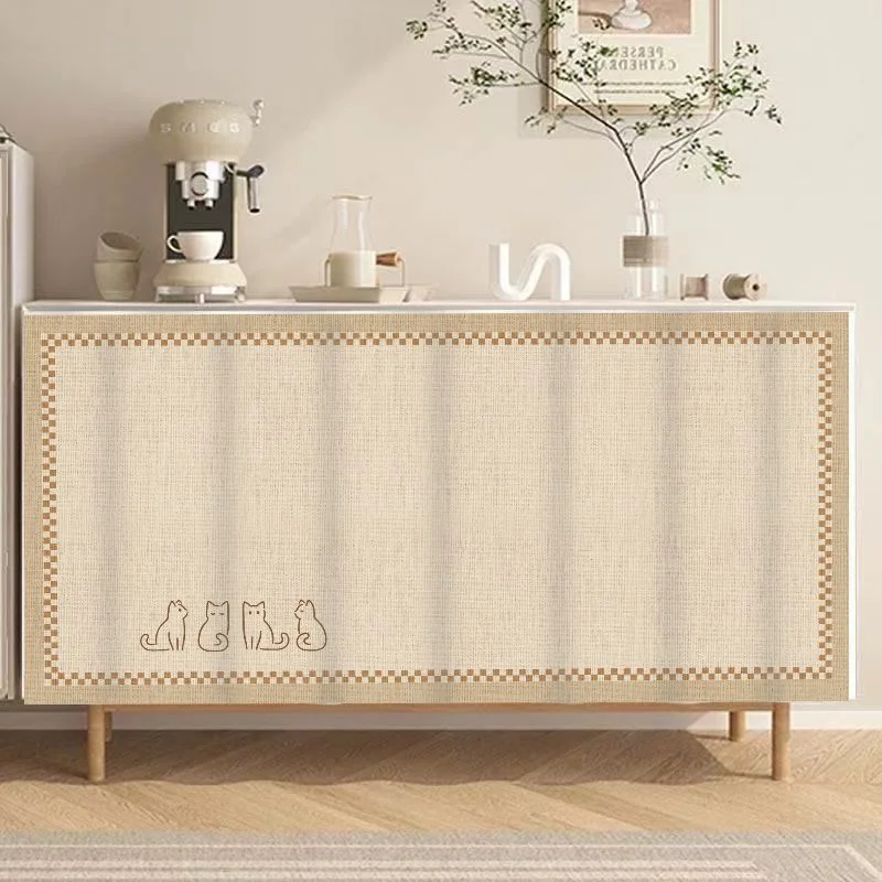 VIKAMA Französischer Retro-Pflanzenschrank-Vorhang, Staubschutzvorhang, Schrank, Badezimmerschrank, Schuhschrank, Allzweckschrank, Heimdekoration