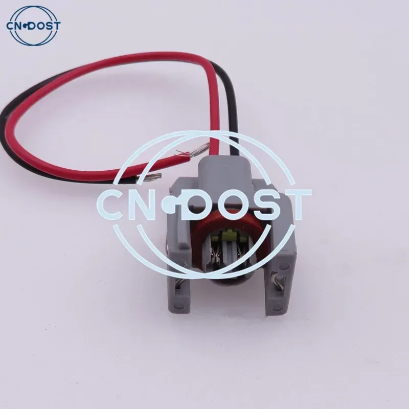 2 Pin AC Assembly Auto Fuel Plug With Wires Spray Nozzle Oil Atomizer Plug Automobile Electrical Socket Connector
