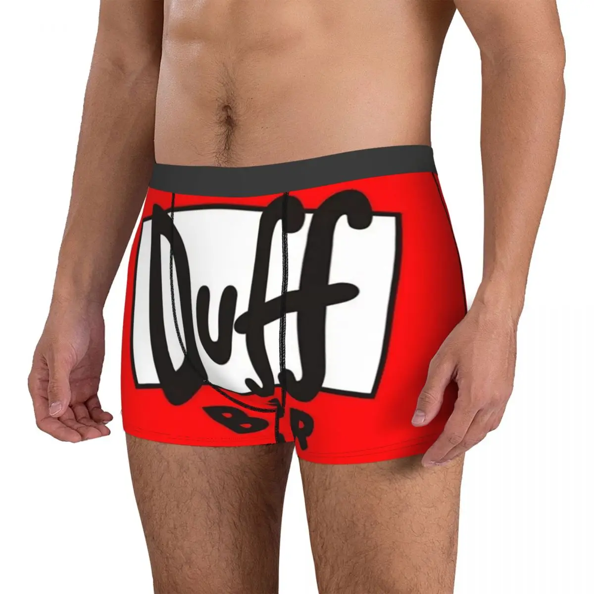 Boxer Underpants Shorts Duff Beer Panties Men's Breathable Underwear for Homme Man Boyfriend Gift