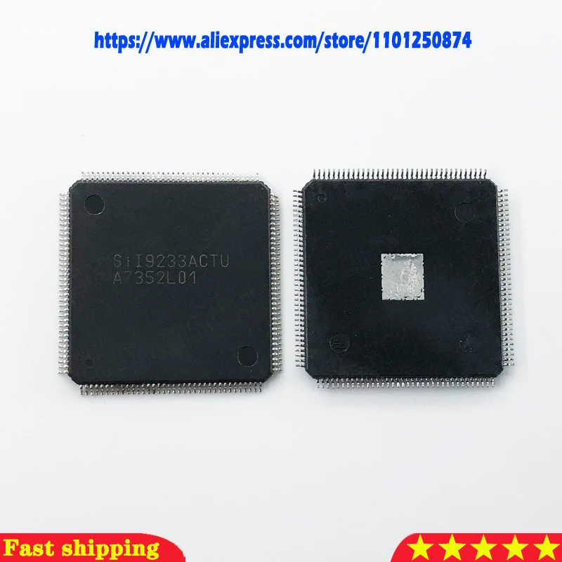 5pcs SII9233ACTU SIL9233ACTU SII9233 SIL9233 TQFP144 Receiver IC