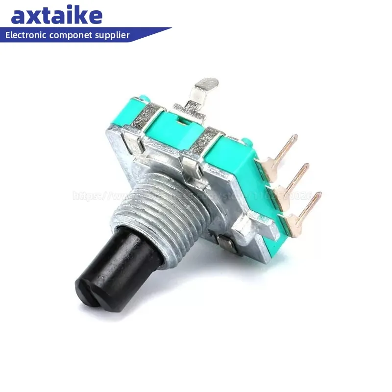 5PCS EC16 E16 audio encoder 360 ° rotary digital encoder Half moon handle Tripod handle length 15MM