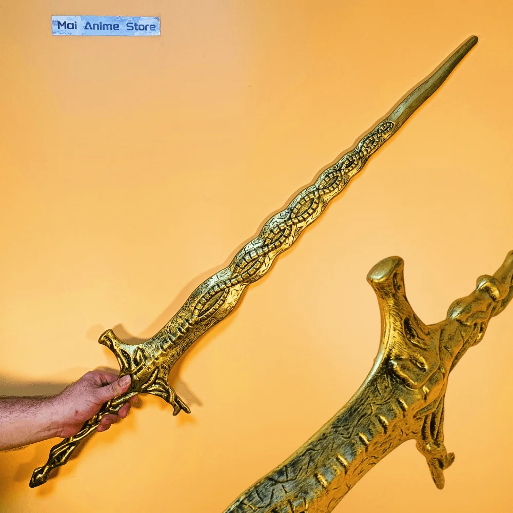 40in Elden Katana Originale Samurai Sabre ABS Ninja Coltello Spada Anime Cosplay Prop Formato Reale Giapponese Katana Unsharp Giocattolo Regalo