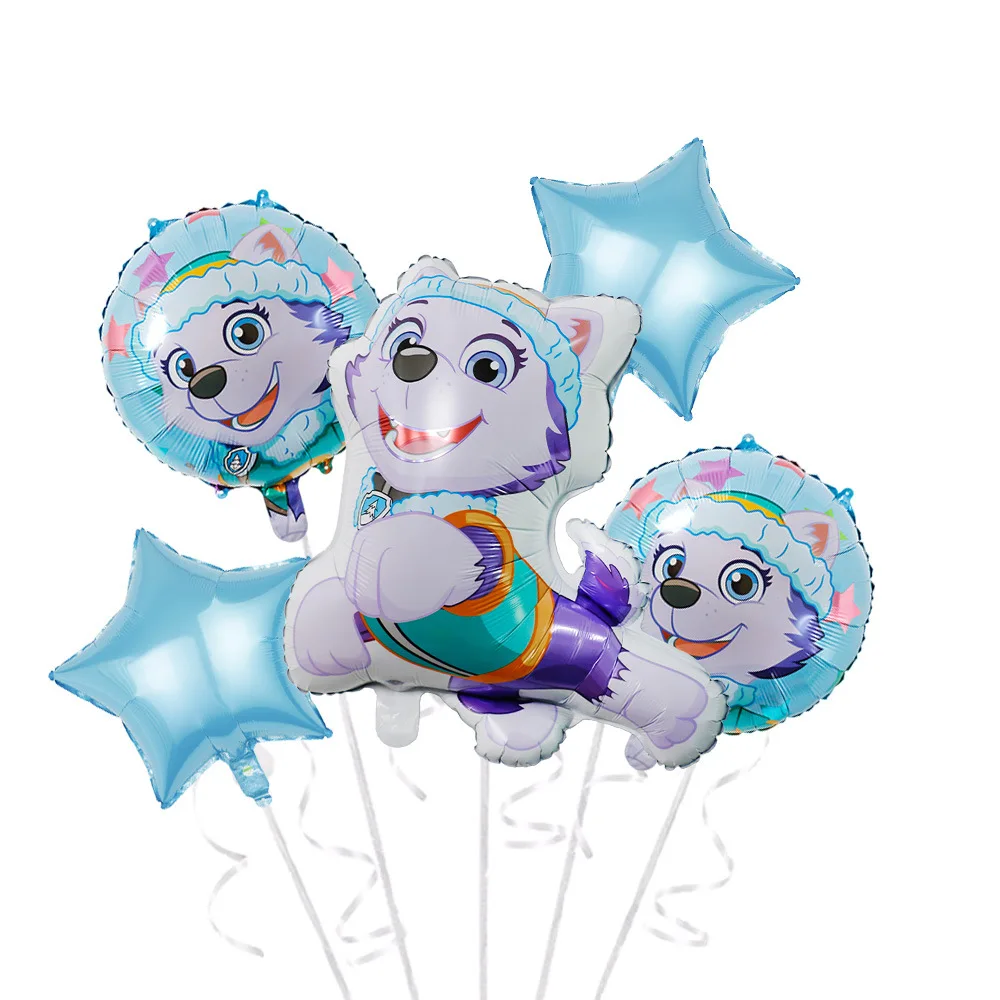 Paw Patrol Rosa Geburtstag Skye Thema Party Dekorationen Geschirr Set Pappteller Tassen Servietten Für Kind Party Liefert Spielzeug Geschenke – Detail 6