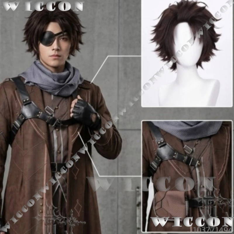 

Limbus Company Vox Cosplay Costume Anime Game Character Outfit Men The Wild Hunt Heathcliff Halloween Festival Fancy Comic Con