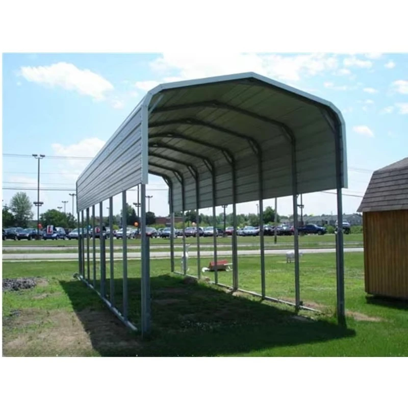prefabricated car Shelter Wholesale Prefab Garages Portable Metal Frame Carport Removable Car Awning Canopy Outdoor 20x20