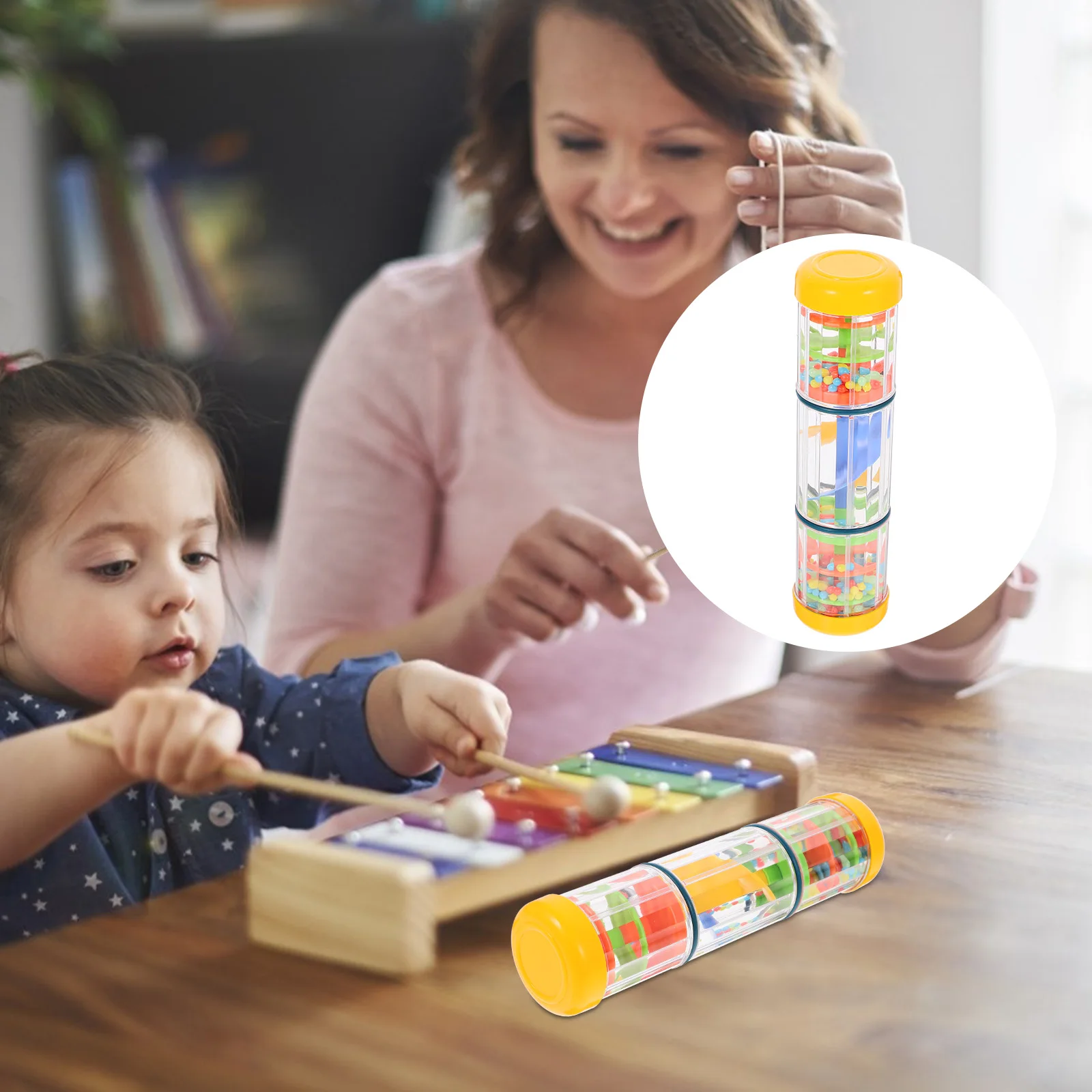 

Music Rain Stick For s Musical Instrument Shaker Early Education Learning Musical Instrument Tool