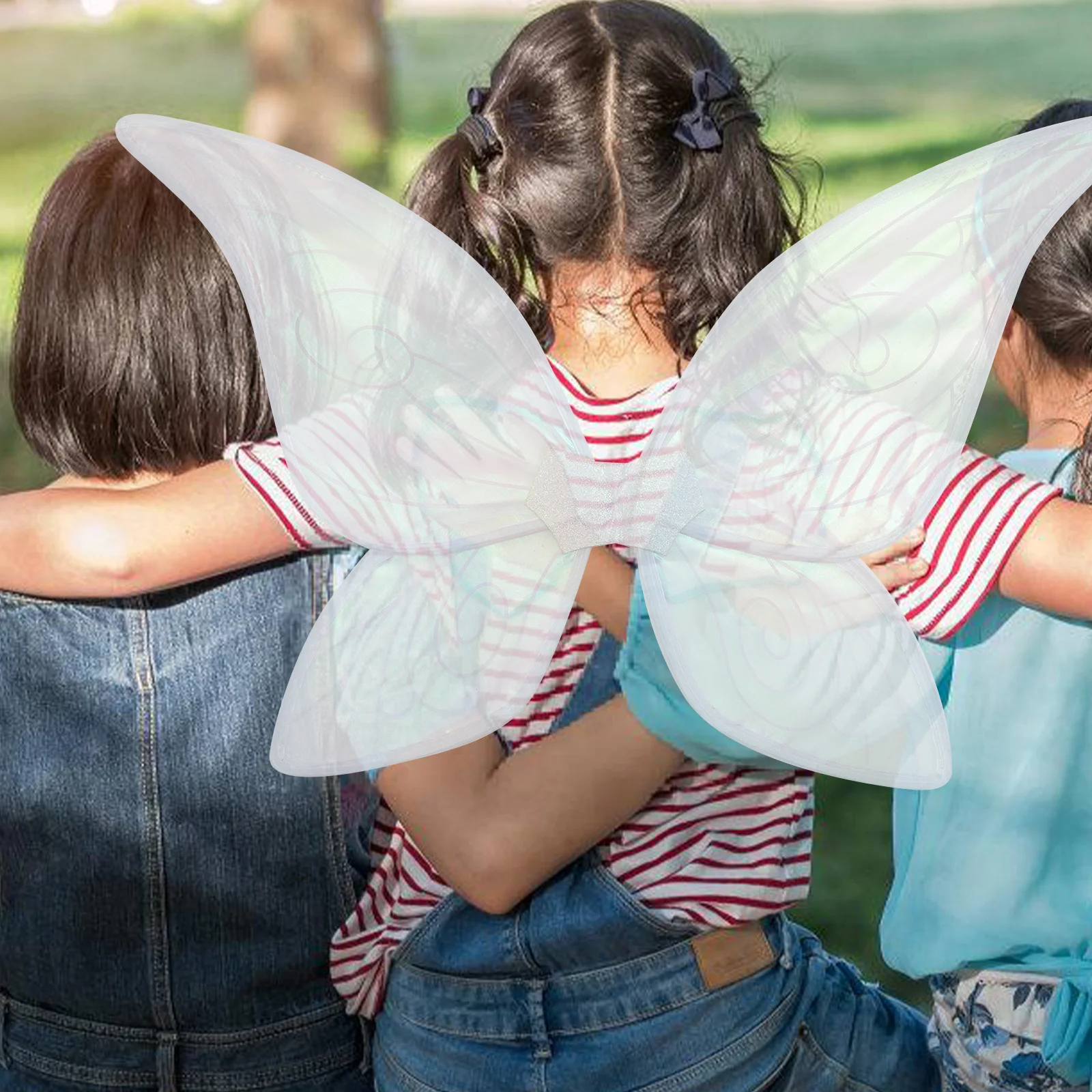 

Foldable Butterfly Wings Gauze Fairy Wing Cosplay Party Costume Photo Prop Fairy Wing Butterfly Wings Party Favors