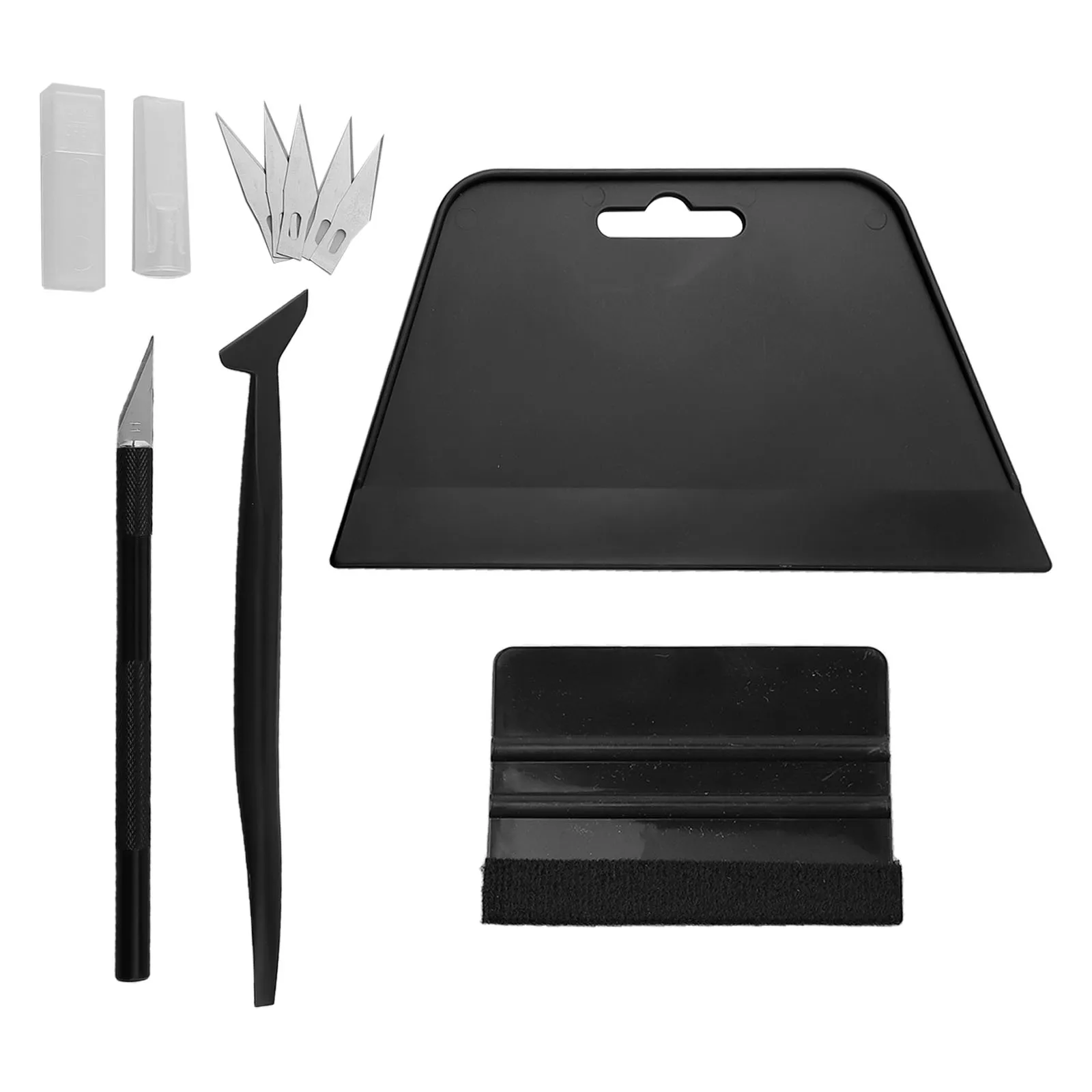 Cutter Kit Smoothing Tool DIY Projects Basic Tool Kit Flexible Squeegee Mini Squeegee Removing Bubbles For Home Improvement