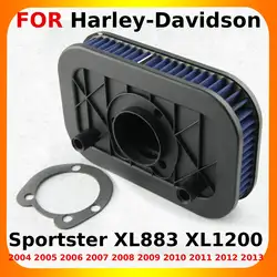 Air Filter Intake Air Cleaner For Harley-Davidson Sportster XL883 XL1200 2004-2013 Motorcycle Air Cleaner Element Accessories