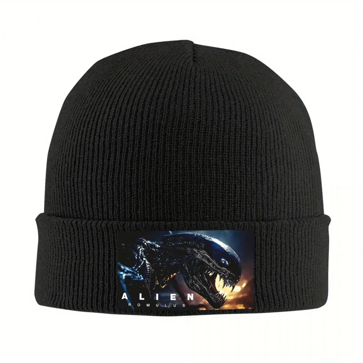 

New Alien Romulus Alien Hats Autumn Winter Beanies Street Cap Unisex Knitted Hat