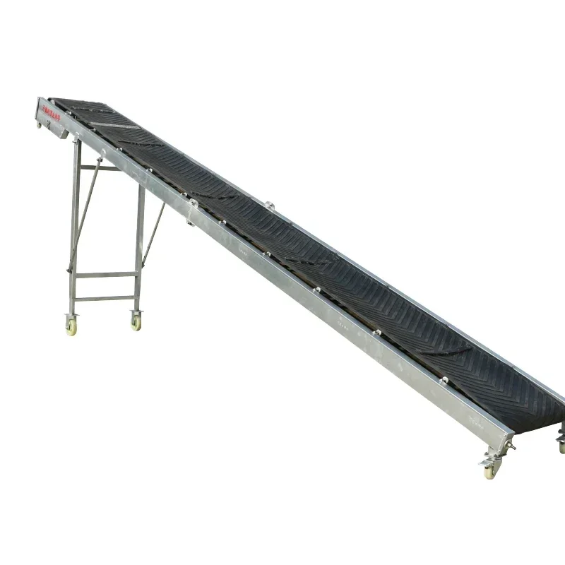 Small Conveyor  Belt Folding Climbing Assembly Line Electric Lifting Loading Unloading  Belt Feeding