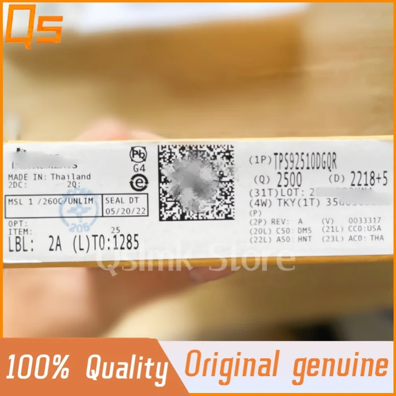 Driver led TPS92510DGQR 92510 MSOP10 asli baru