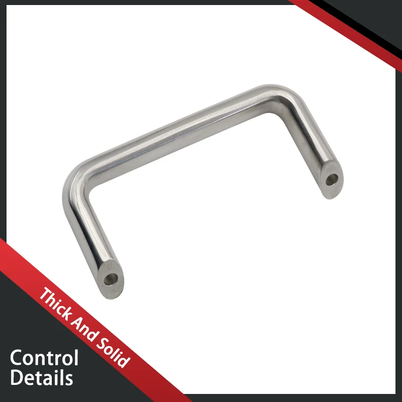 Equipment Cabinet Door Load-Bearing 304 Stainless Steel U-Shaped Diagonal Handle For Industrial And Commercial Use