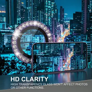 Rhinestone Kamera Lens Koruyucu, Glitter Elmas iPhone 16th, 16Pro, 15, 14, Pro, Max, Artı, 13, 12, Mini, 11, 14, Pro, 13Pro, 14 Artı, 12Pro Kolyenin ilk 10 satışı-casus-no. 10