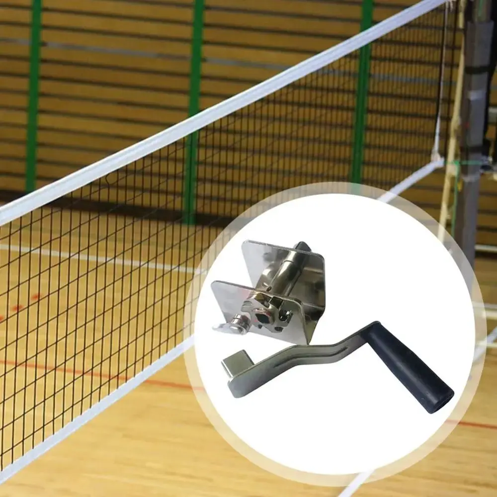 Portable Metal Sports Net Tensioner Easy Install Lightweight Volleyball Net Setter Hand Crank Tensioner - Image 5