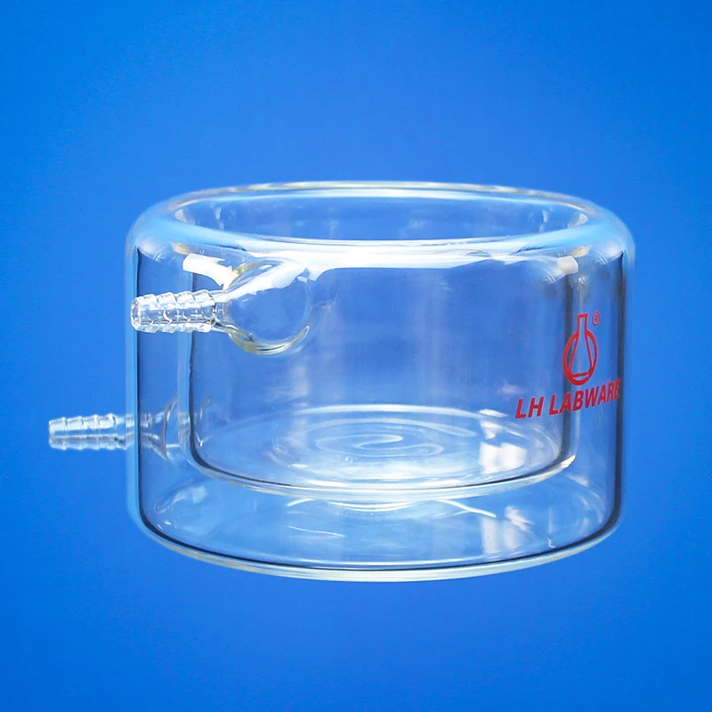 

LH LABWARE Flat jacket beaker, Lower form, Borosilicate glass, LH-601