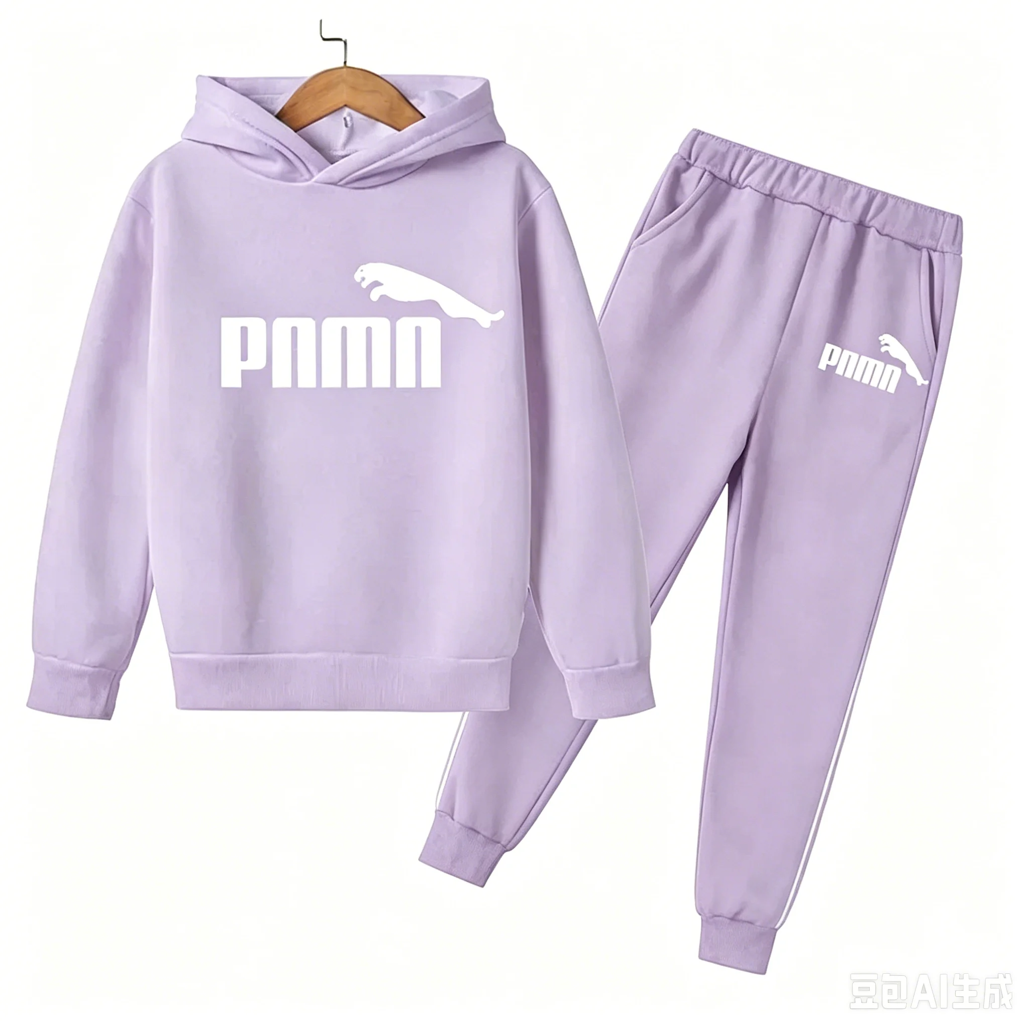 Cadeaux de vacances pour enfants de 3 à 12 ans, ensemble de 2 pièces, vêtements pour garçon et fille, sweat-shirt + pantalon, survêtement printemps automne