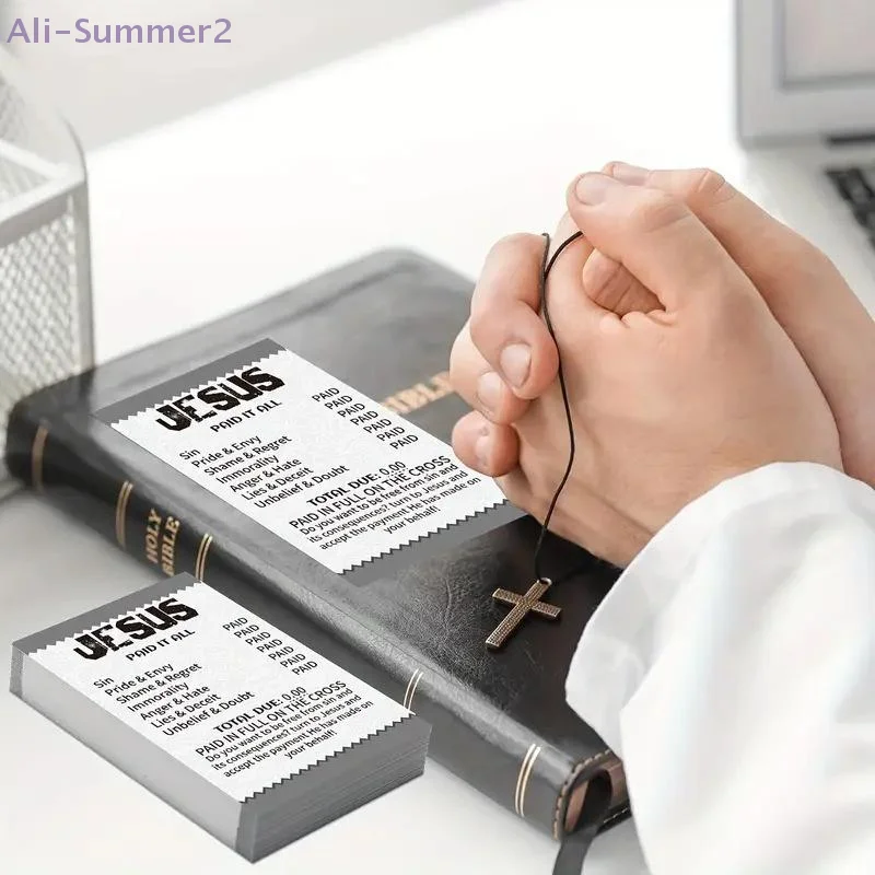 Bolso pequeno jesus bíblia cristã ataduras não-desbotamento bíblia cristão folheto pequeno cartão postal de oração para homens mulheres adolescentes presentes de oração