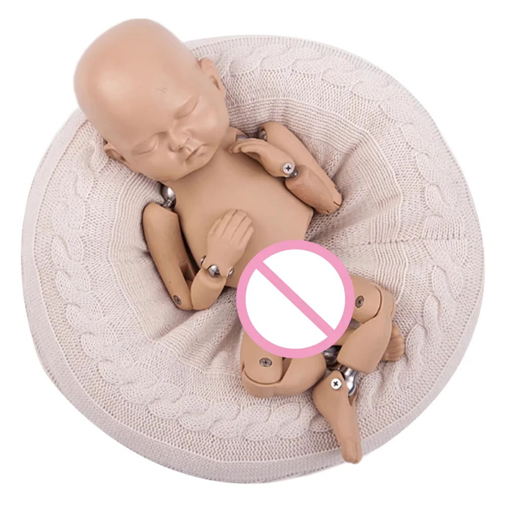 عارضة أزياء واقعية لحديثي الولادة قابلة للتعديل للتصوير الفوتوغرافي المشترك لالتقاط الصور في الاستوديو وعرض الممارسة والدعائم #4