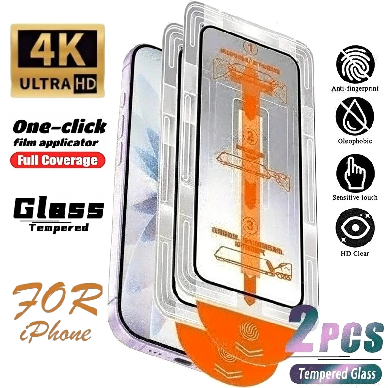 2Pcs High Clear Ful… - image