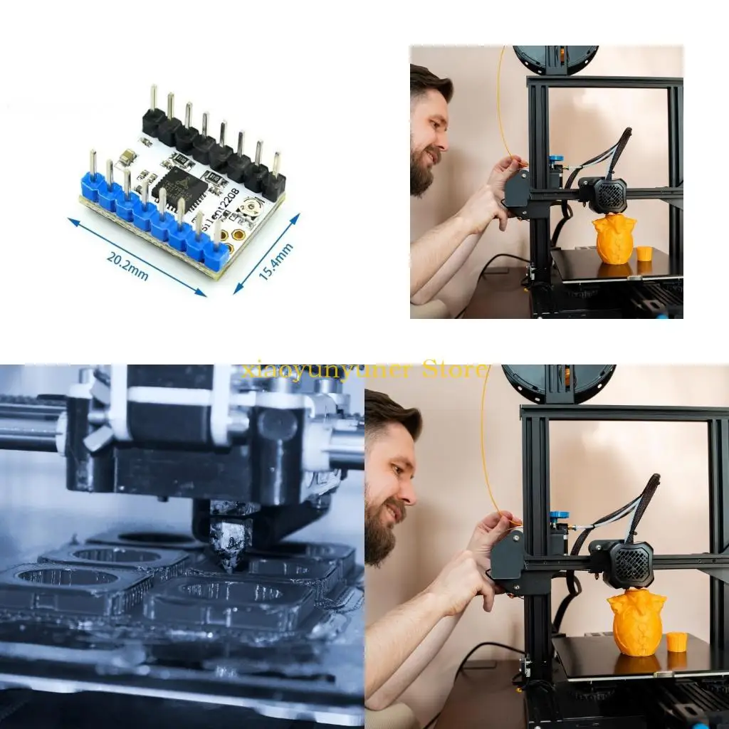 

P9JB 3D Printer Accessories TMC2208 Stepper Motor Driver Module Stepper Motor Driver