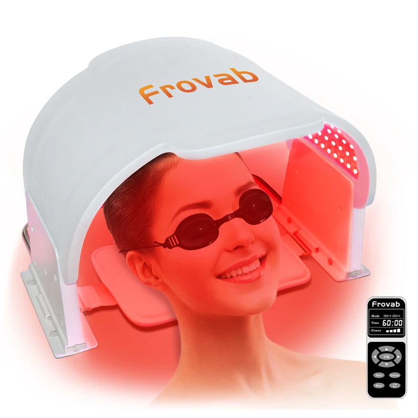 Full Face portable Professional LED Mask LED Face Mask Beauty LED Face Mask Therapy Beauty Salon Treatments for Face Oil Balance