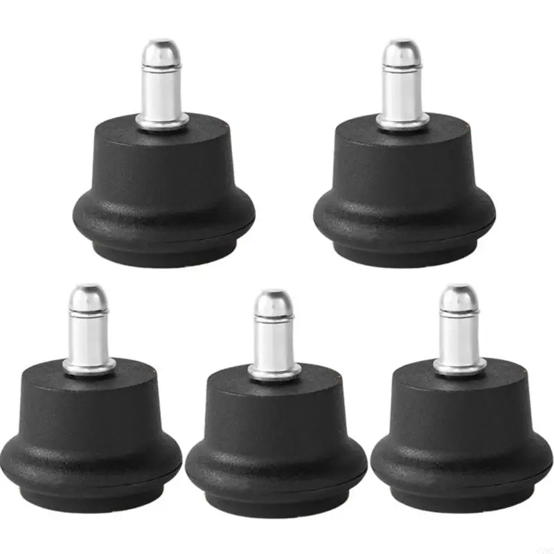 5pcs เก้าอี้ glides ไม่ลื่นเก้าอี้ glides ทดแทนสำหรับที่นั่งที่ปลอดภัยและมั่นคง c7ac