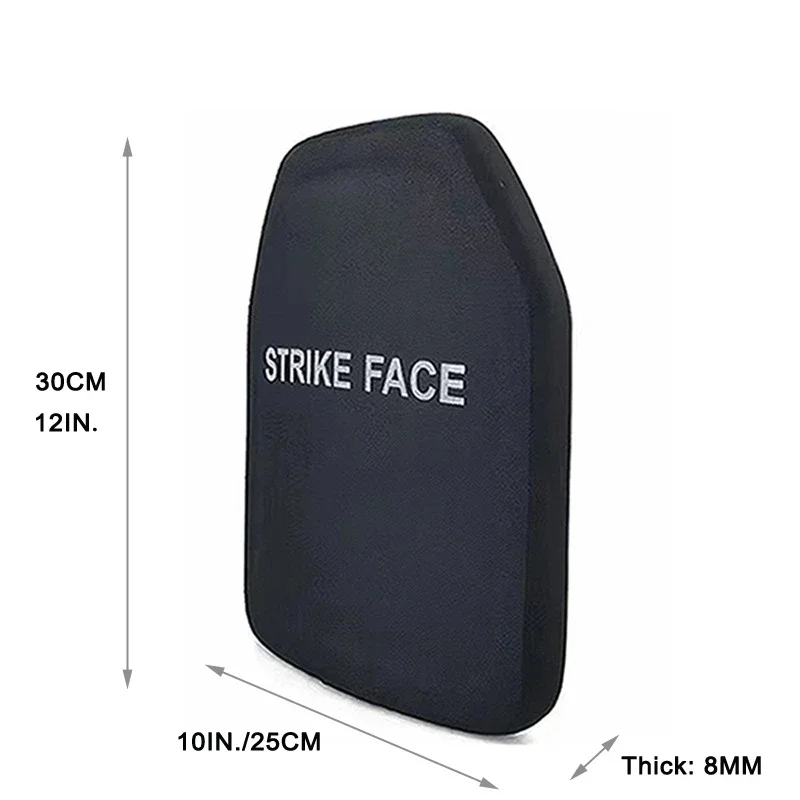 

PE NIJ IIIA Stand Alone Body Armor Plate Lightweight Bullet Proof Ballistic Shield10"x12" Bulletproof Backpack Ballistic Panel