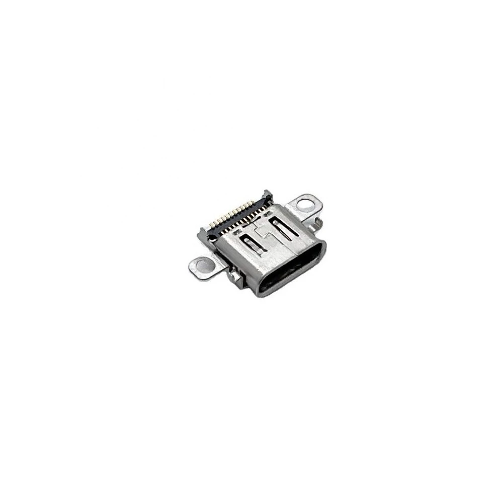 10Pcs/package Charging Port Sockets, USB Type C Power Connector Console, Repair Parts for Switching OLED