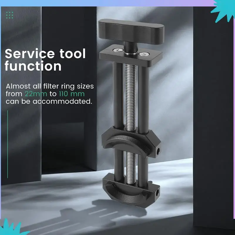 ABZW 렌즈 수리 도구 22Mm-110Mm 렌즈 필터 링 스패너 렌치 오픈 도구 세트 8Mm ~ 90Mm 용 다기능 바이스