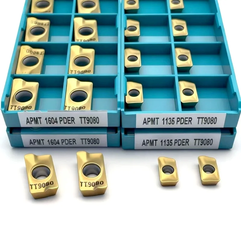 

CNC Insert TT9080 APMT1135PDR APMT1604PDER Tungsten Carbide Turning Insert for Metalworking Tools