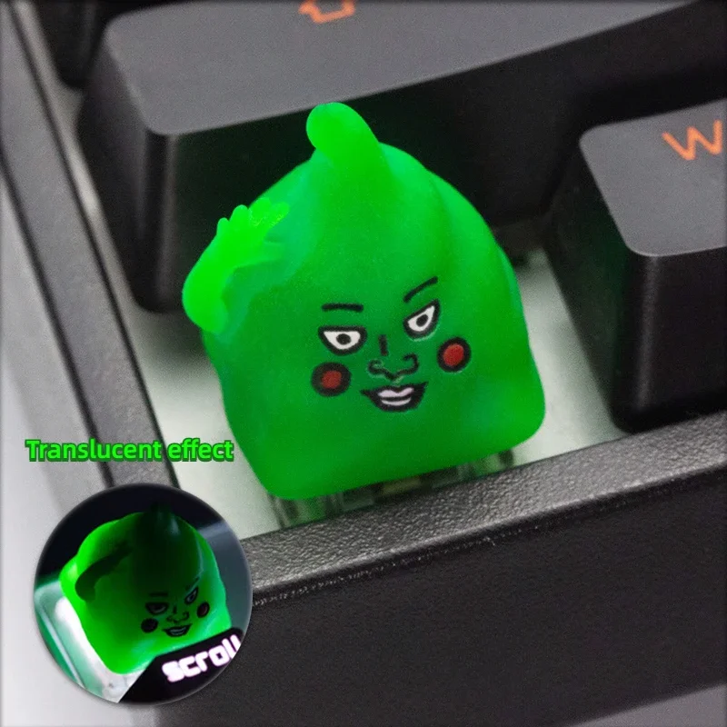 

Колпачки для клавиш Anime Mob Psycho 100, 3D персонализированные, смоляные, абстрактные, Ekubo, колпачки для клавиш для ПК, геймера, механическая клавиатура, кепки Artisan, подарок