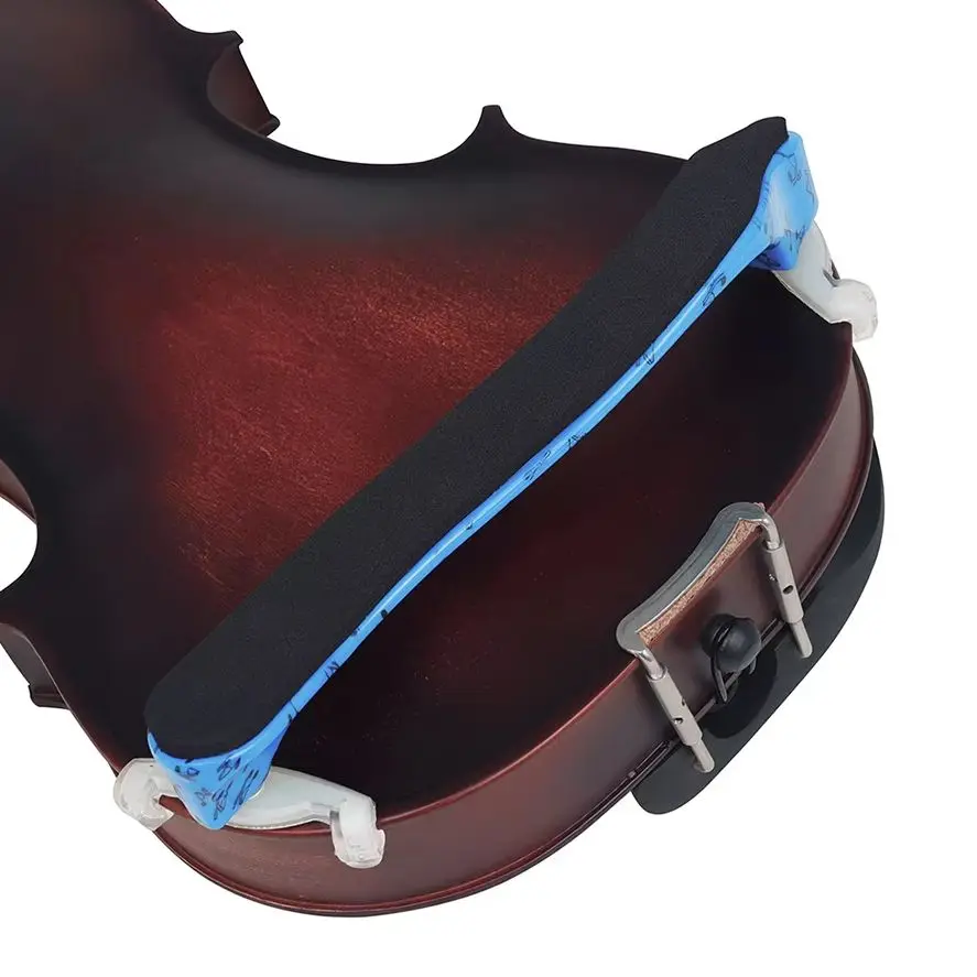 IRIN الكمان الكتف الراحة خشب القيقب هلام السيليكا الأزرق قابل للتعديل المهنية 3/4 4/4 الكمان الكتف الراحة أجزاء الملحقات