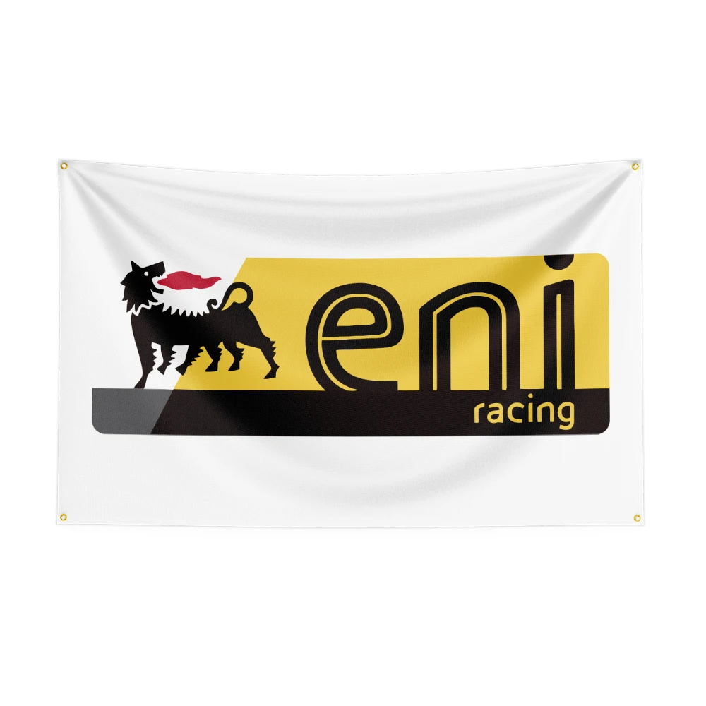 

3X5Ft ENIs Racing Oil Flag For Decor