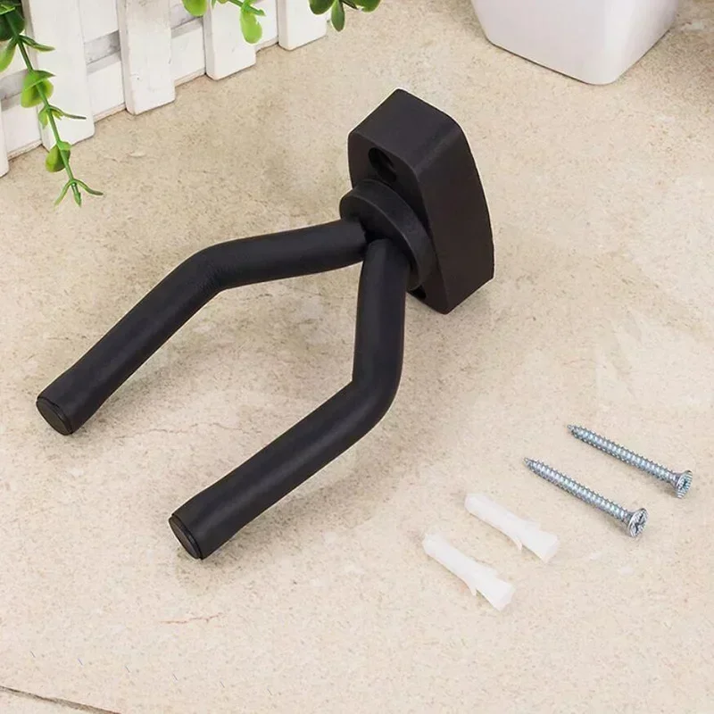 1PCS Guitar Holder Wall Mount Stand Parts and Accessories Home Instrument Display Guitars Hook Wall Hangers Guitar Accessori