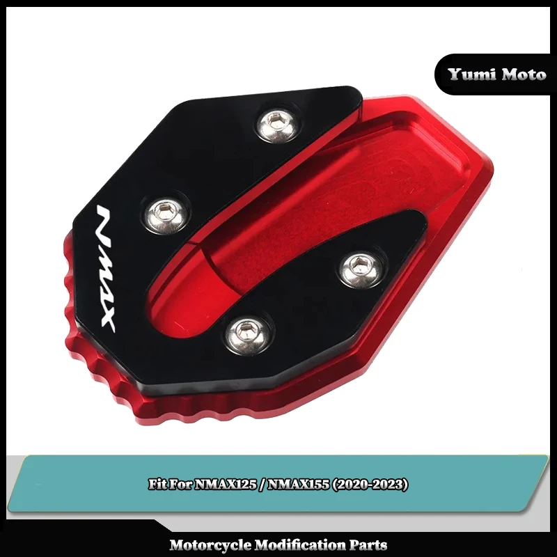 

Fit For YAMAHA N-MAX NMAX125 NMAX155 2020-2023 Motorcycle Kickstand Foot Side Stand Extension Pad Support Plate Enlarge Stand