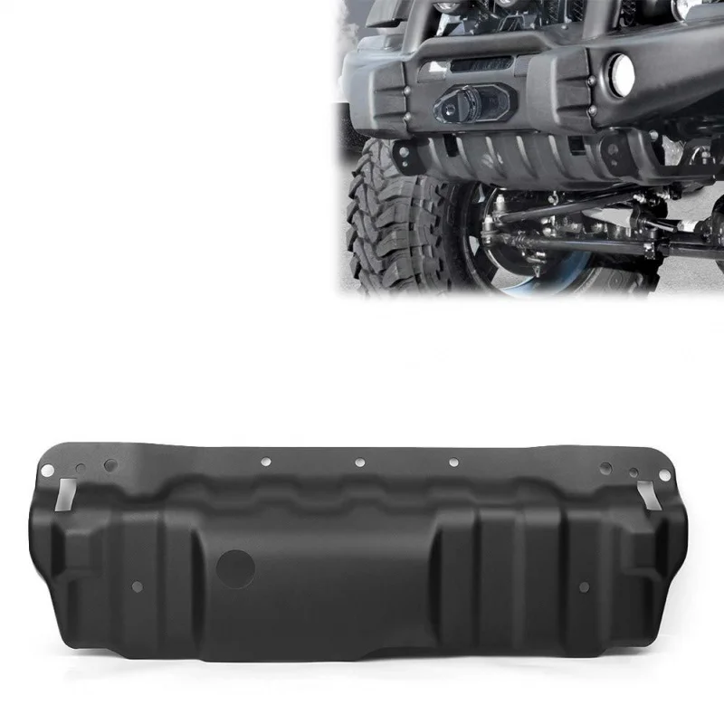 

Suitable Underbody 10th Anniversary Front Bumper Lower Skid Plate Splash Guard JK