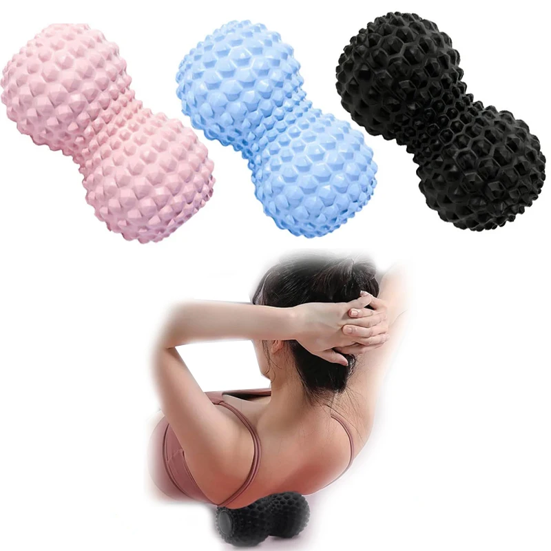 

Peanut Massage Ball Double Lacrosse Massage Roller Ball For Deep Tissue Muscle Massage Physical Therapy Myofascial Release Yoga