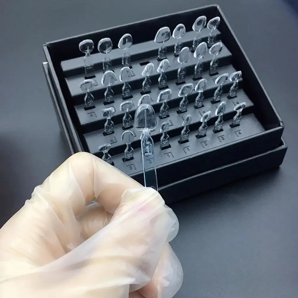 32 sztuk/zestaw Dental fornir Mold Kit żywica kompozytowa formy autoklaw przedni przednie zęby formy wybielanie zębów stomatologia narzędzia — zdjęcie 4