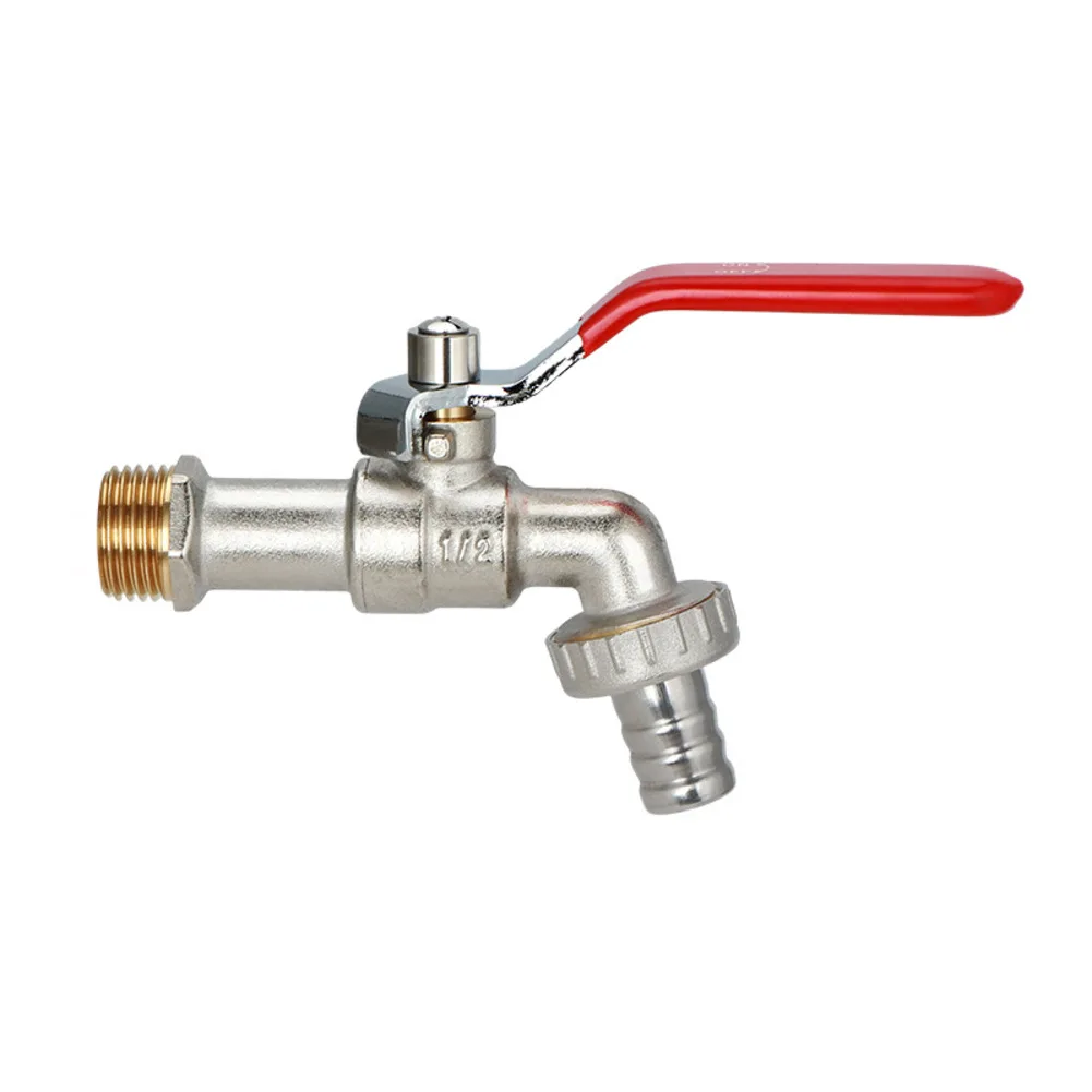 Garden Hose Valve Replacement Single Outlet with Antifreeze Feature Compatible with 1/2 and 3/4 Inch Hose for Irrigation Systems