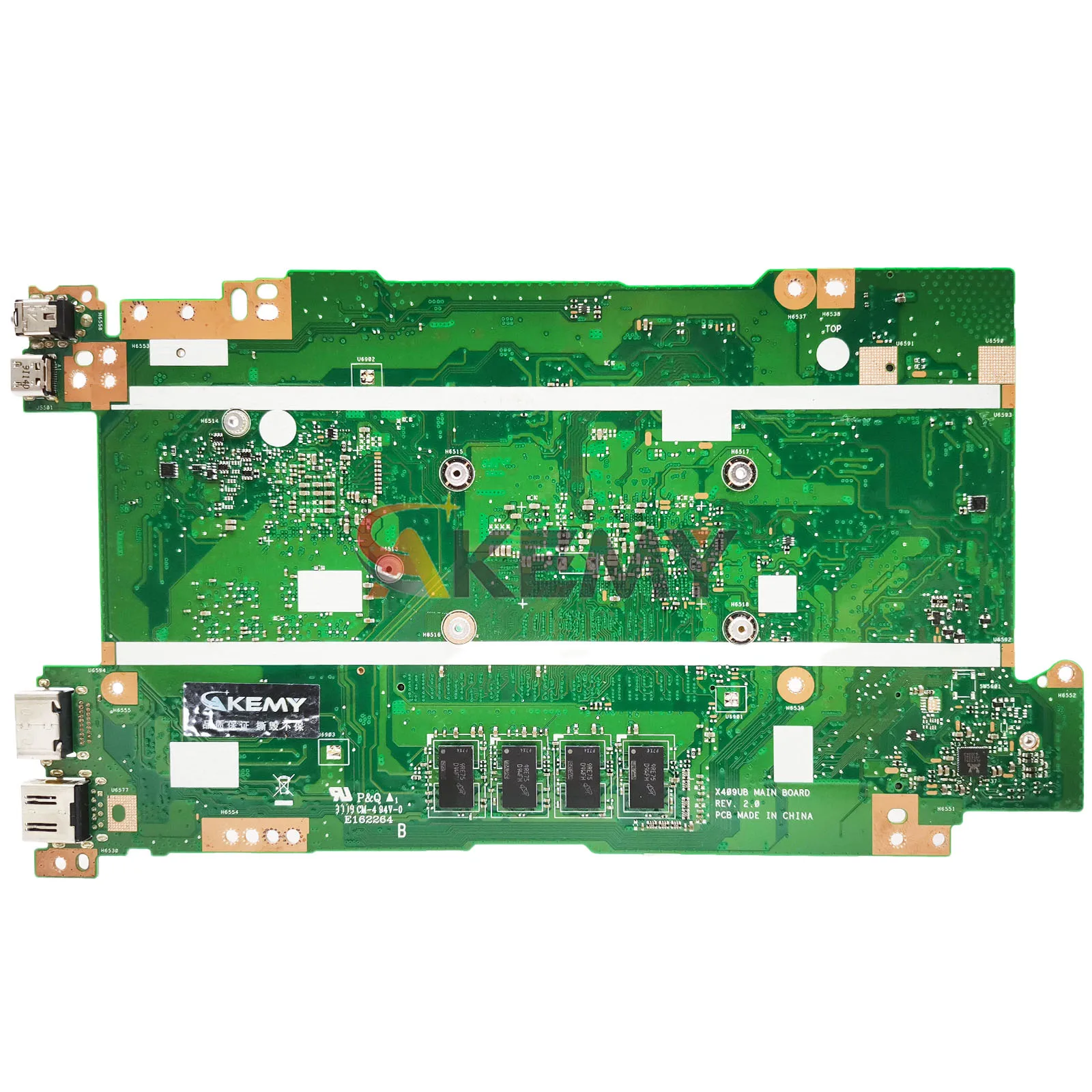 X409UB carte mère d'ordinateur portable pour ASUS VivoBook X409U X409UJ X409UB A409U F409U F509U A509U carte mère pour ordinateur portable avec I3 I5 I7 CPU stk